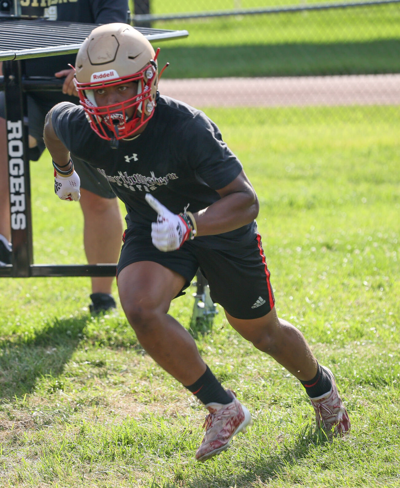 Andrean football practice